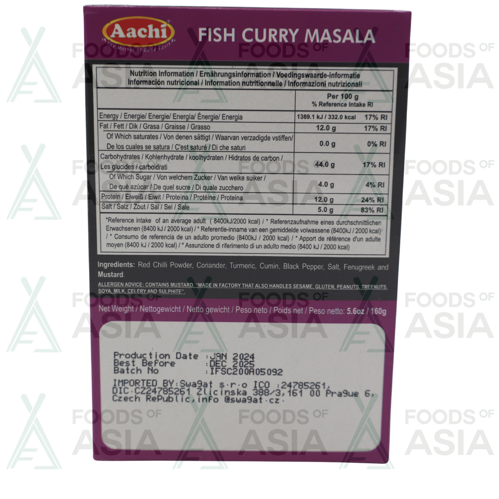 AACHI Fish Curry Masala 160g