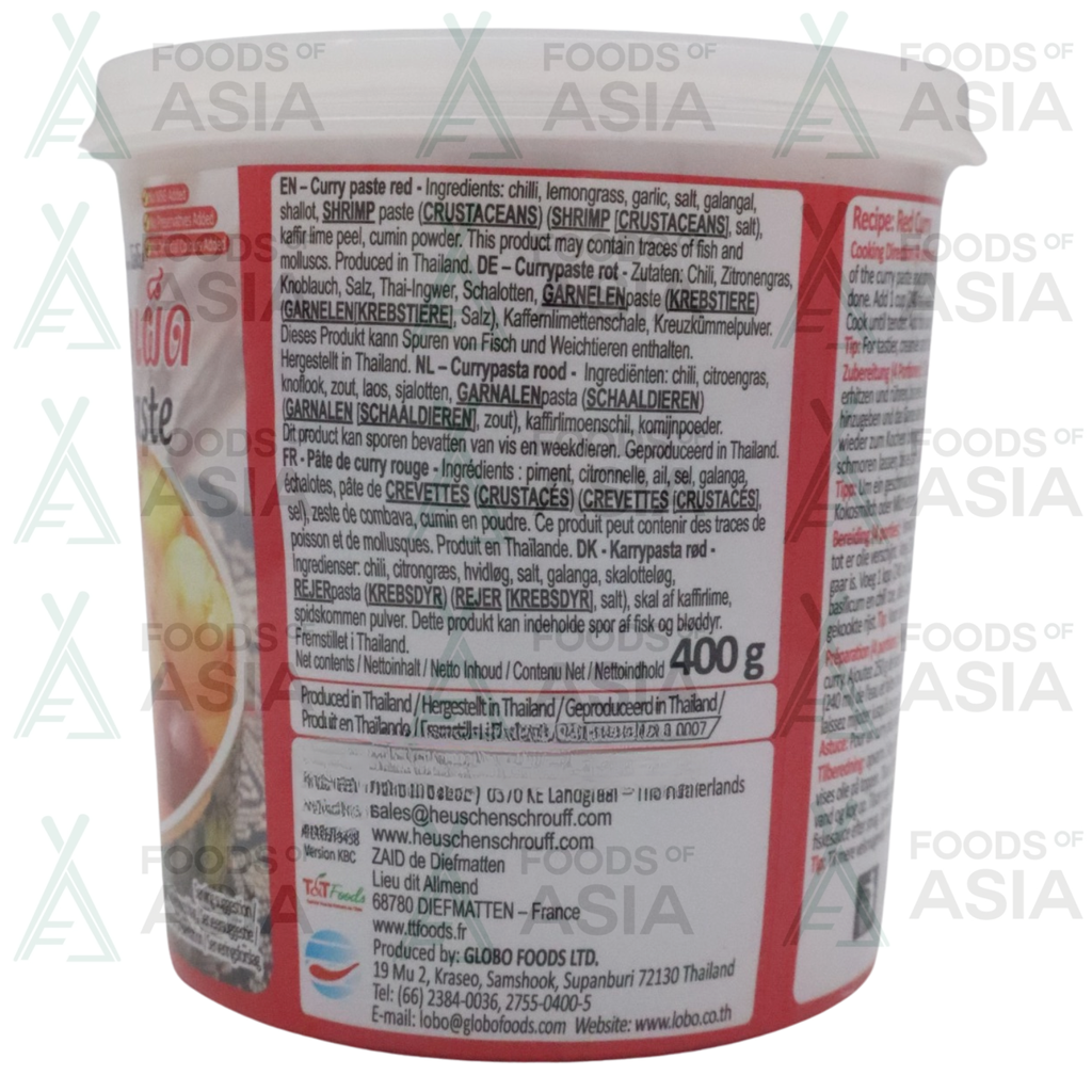 Lobo Rode Currypasta 400g