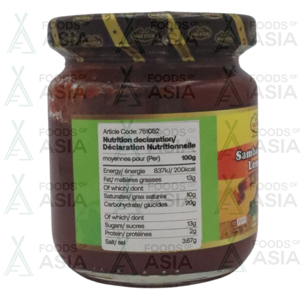 Man Fook Sambal Nasi Lemak 180g
