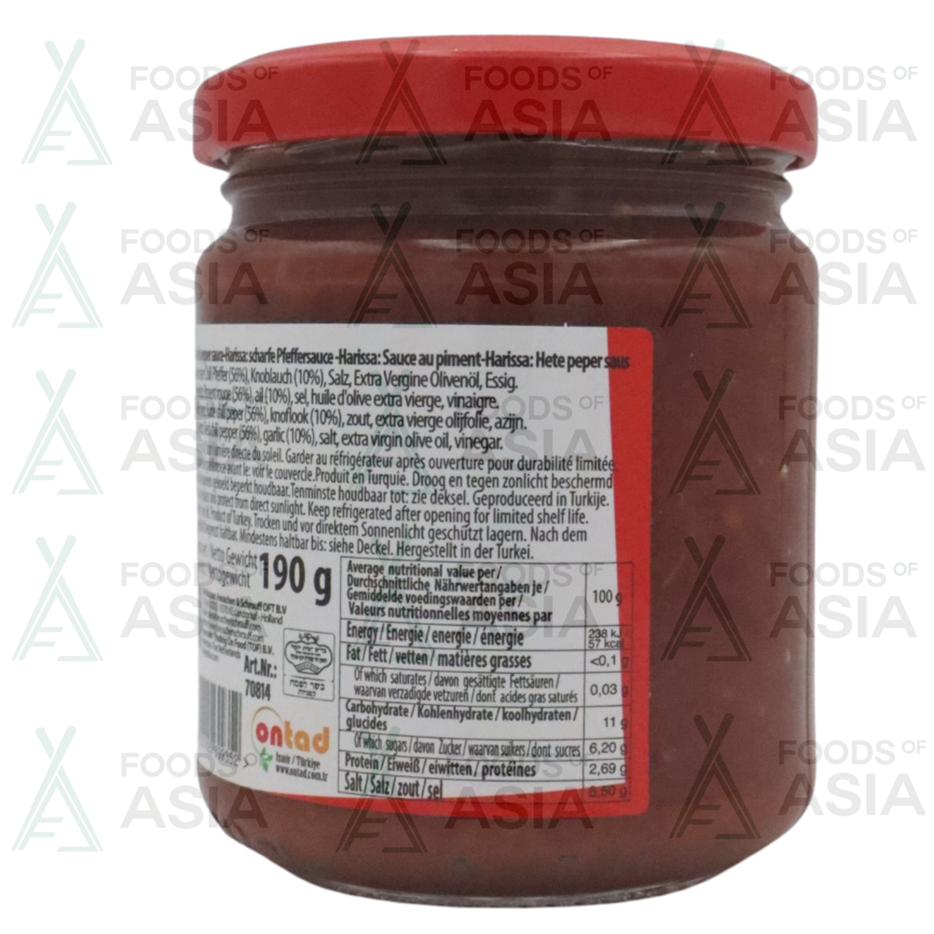 Ceren Chilipasta Harissa Hot 190g