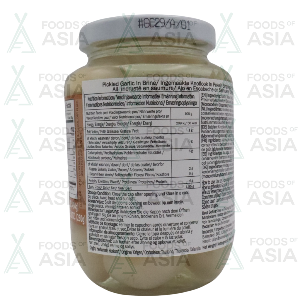 Sunlee pickled garlic in brine 454g