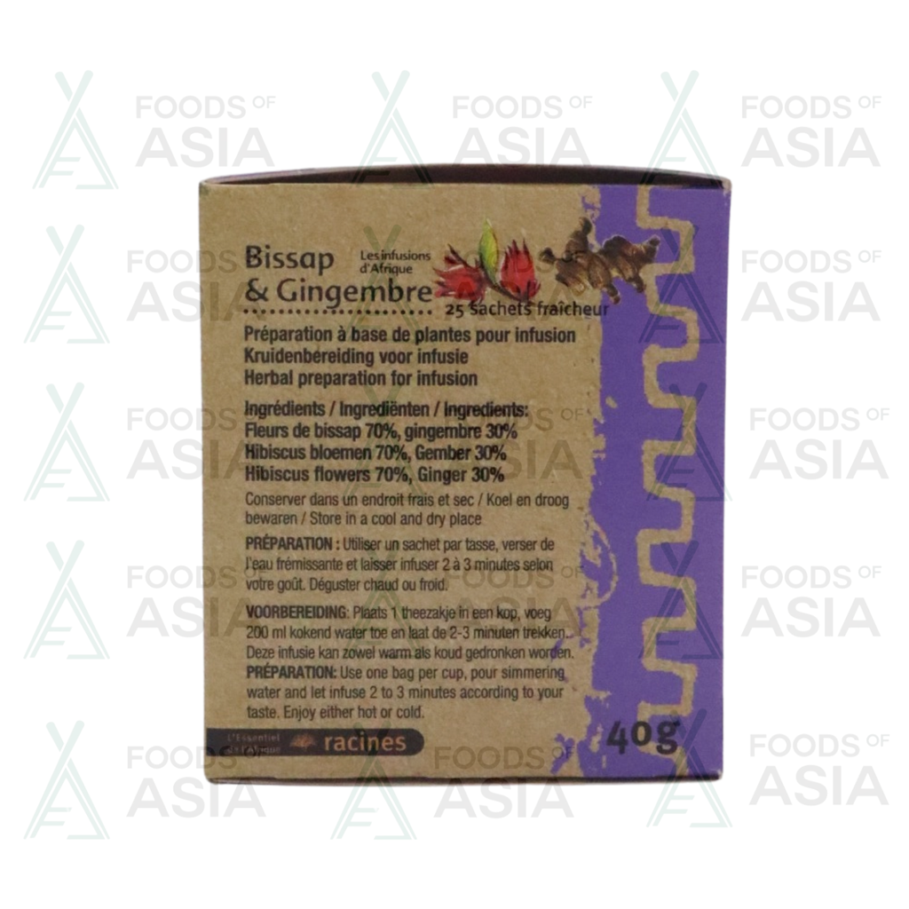 Racines Gingember-Bissap Tea 40g