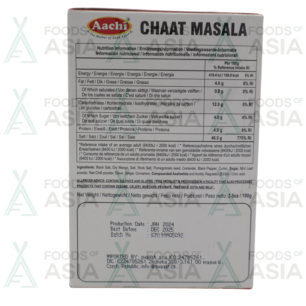 AACHI Chaat Masala 100g
