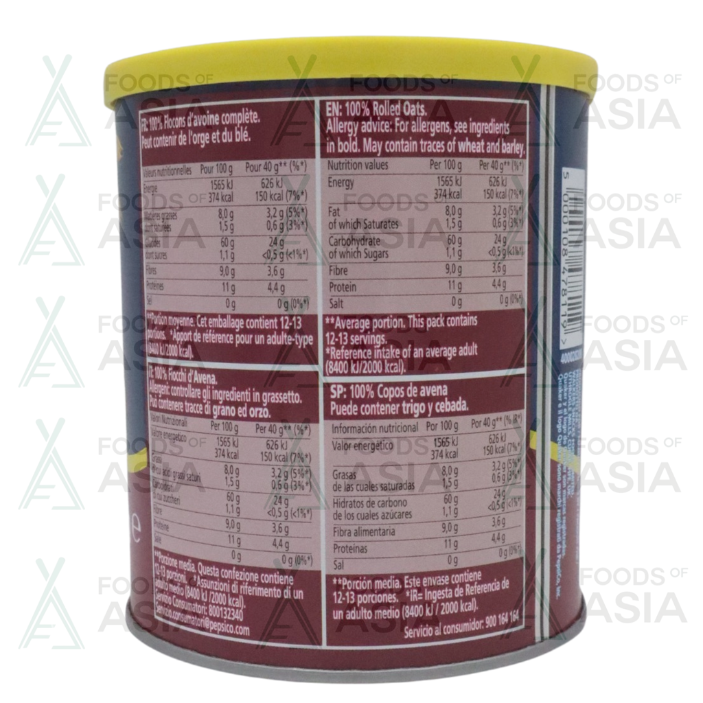 Quaker White Oats 500g