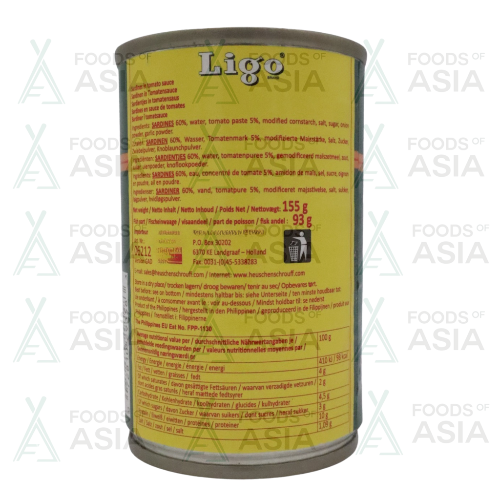 Ligo Sardines in Tomato Sauce 155g