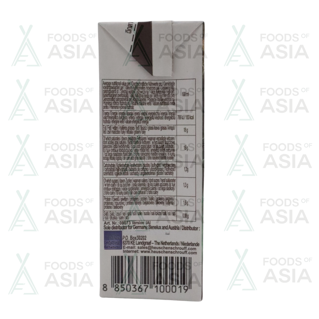 CHAO-KOH Coconut Milk UHT 18% Fat 250ml