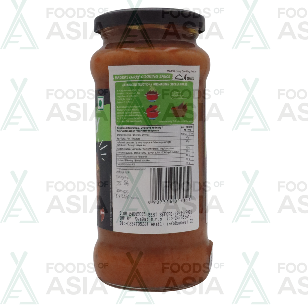 Mother's Madras Curry Sauce 400g