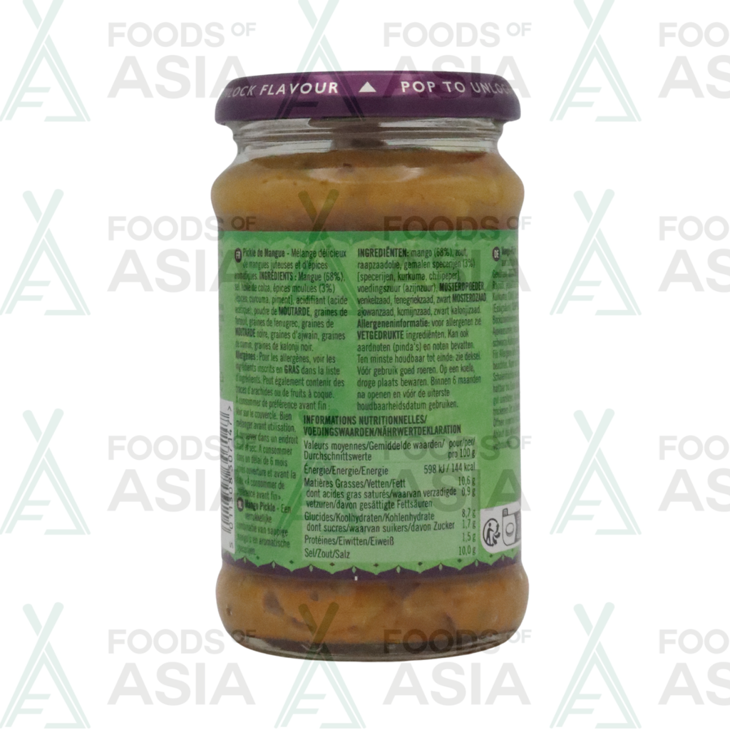 Patak's Pickle Mango Mild 283g