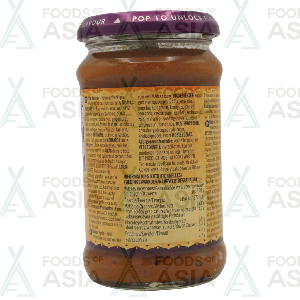 Patak's Paste Curry Madras 283g