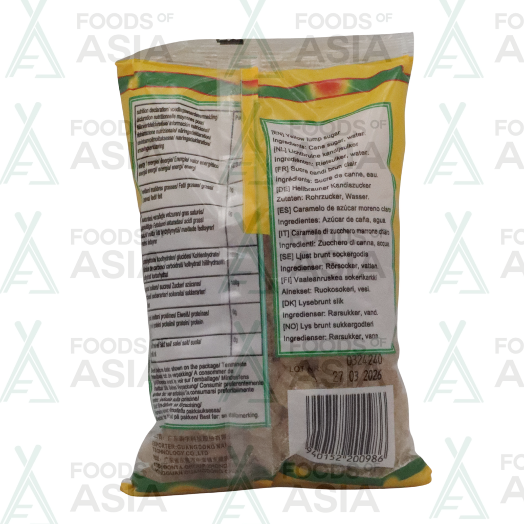 South Word Lump Sugar Yellow 400g