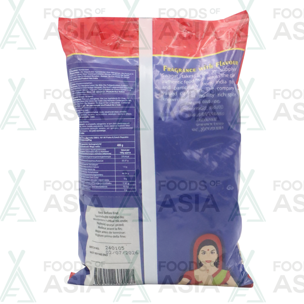 Swagat Cumin Seeds (Jeera) 400g