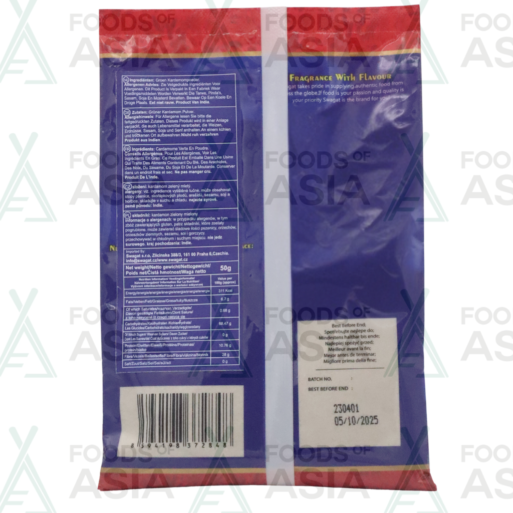 Swagat Green Cardamom Powder 50g