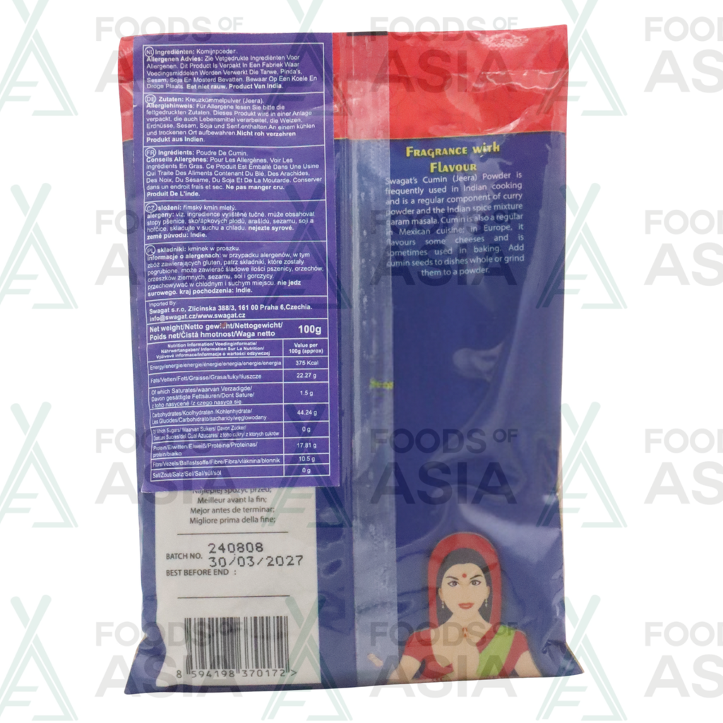 Swagat Cumin Jeera Powder 100g