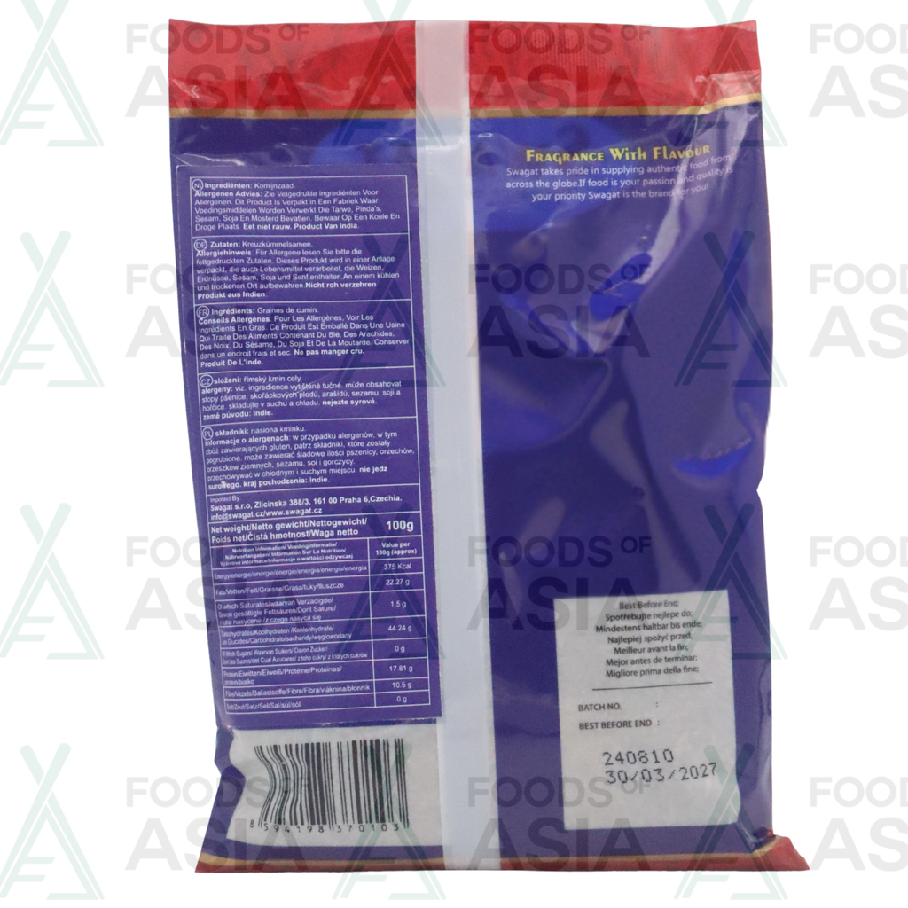 Swagat Jeera (Cumin) Whole 100g