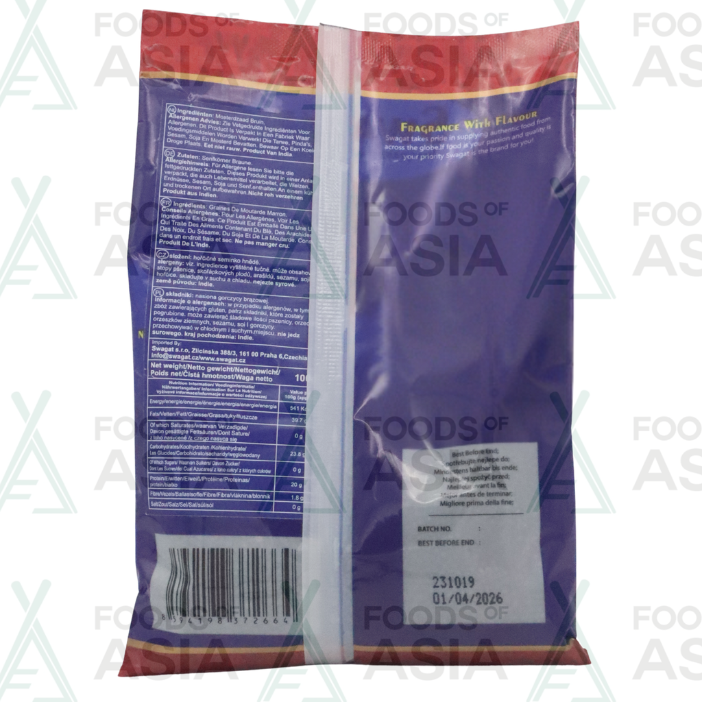 Swagat Mustard Seeds Brown 100g