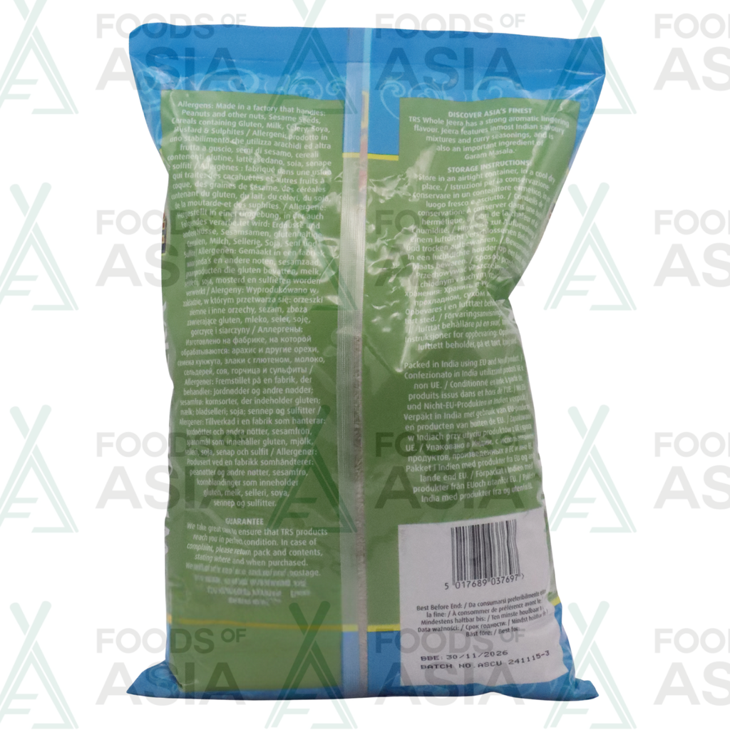 TRS Whole Jeera Cumin Seeds 1kg
