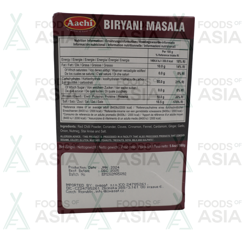 AACHI Biryani Masala 160g
