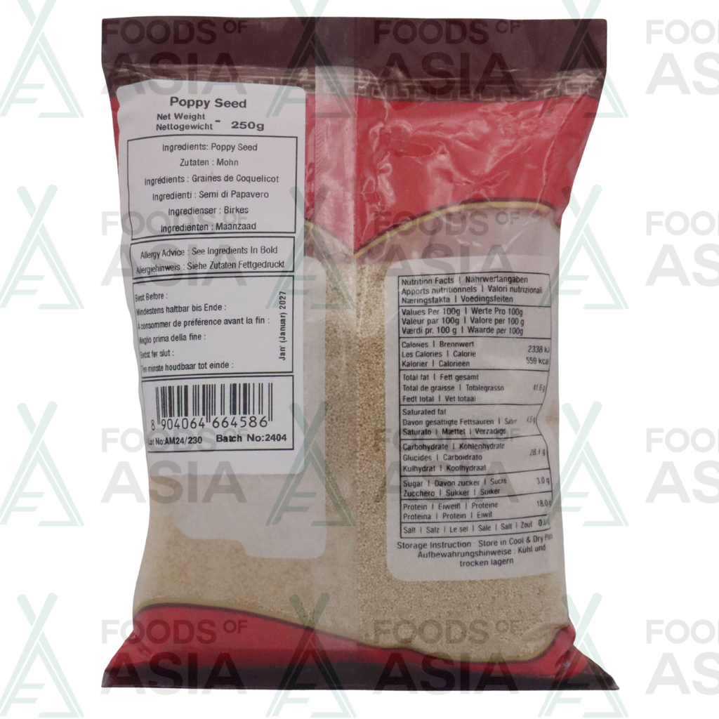 Annam Poppy Seeds 250g