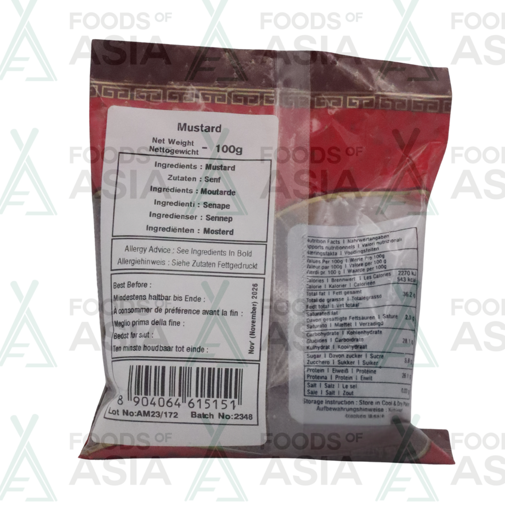 Annam Mustard Seeds 100g
