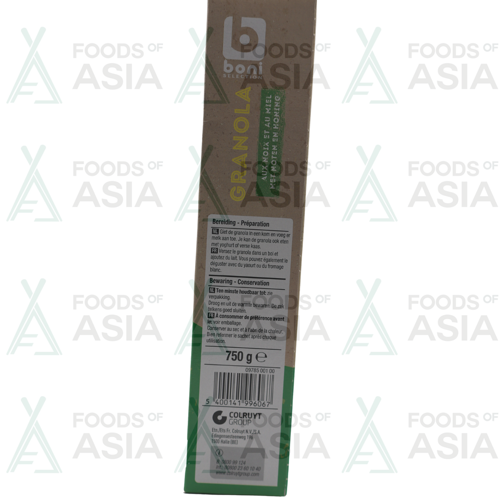Boni Granola Noten Honing 750g