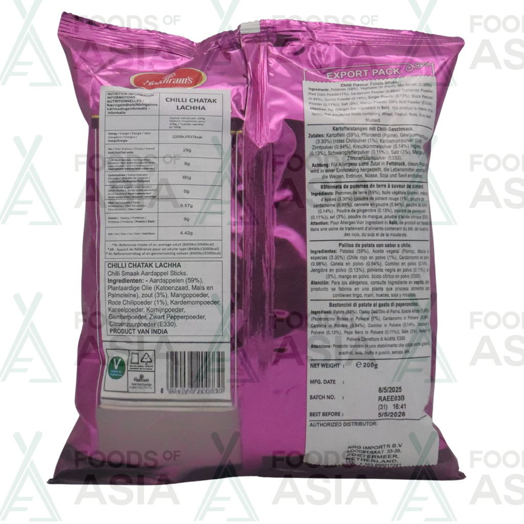 Haldiram's Chilli Chatak Lachha 200g