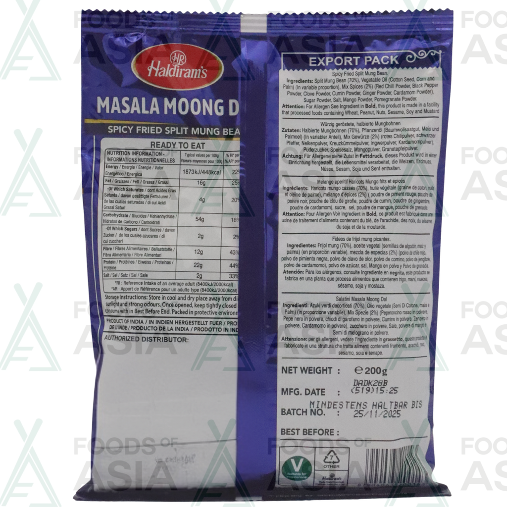 Haldiram's Masala Moong Dal 200g