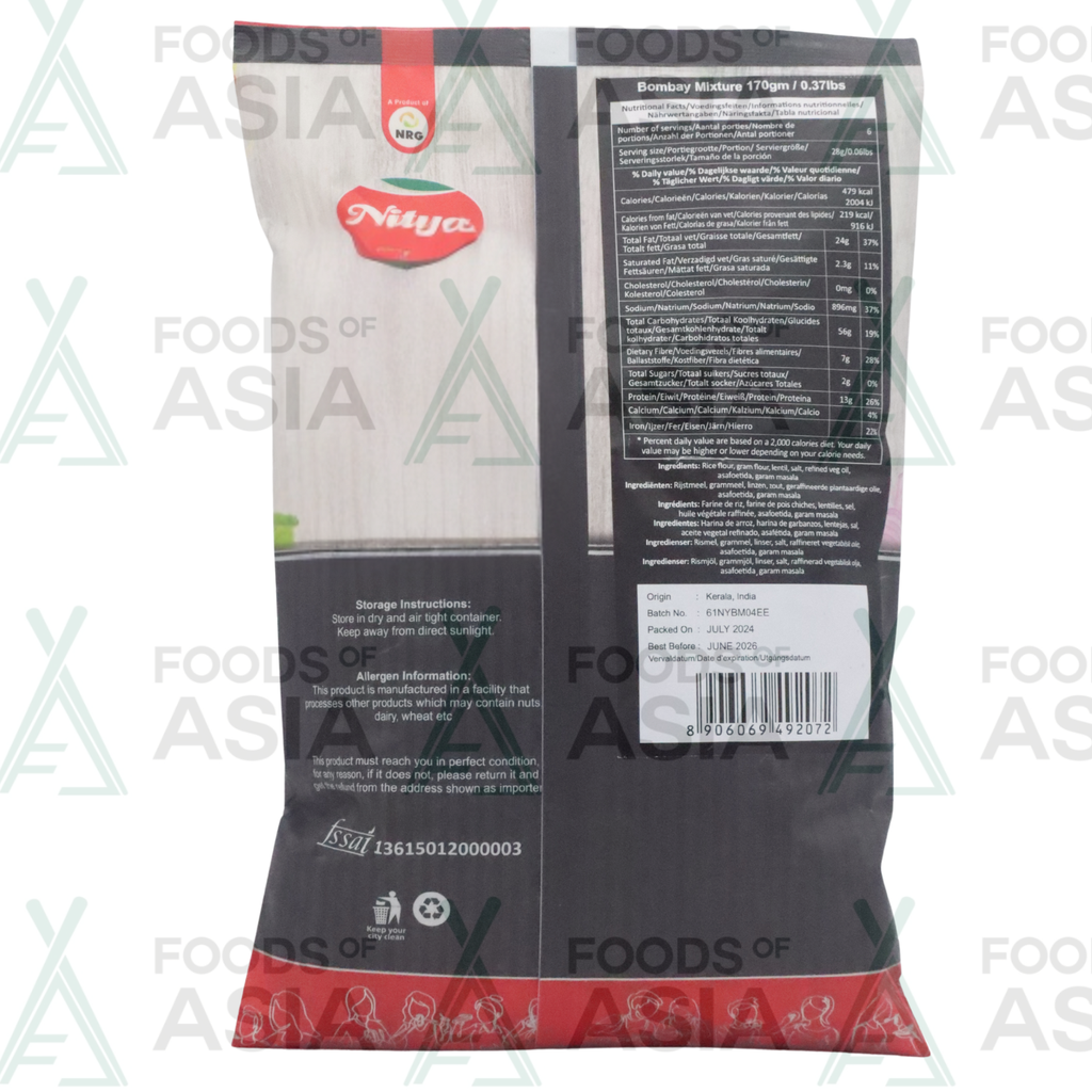 NITYA BOMBAY MIXTURE 170G