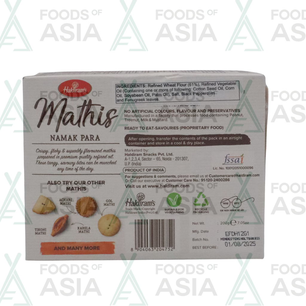 Haldiram's Namak Para 200g