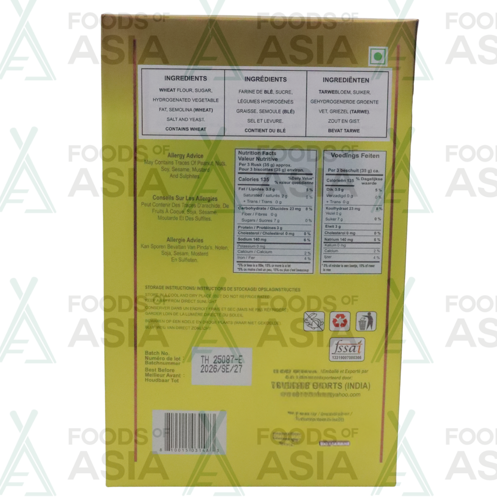 Thakar Milk Rusk 700gs