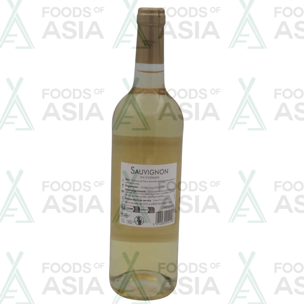 Sauvignon 11,5%VOL Vin D'Espagng 75cl