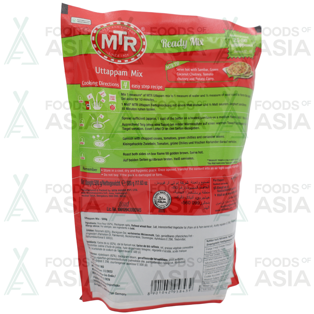 MTR Uttappam Mix 500g