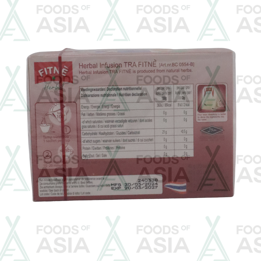 Fitnè Original Herbal Infusion in Box Notification BE 40g
