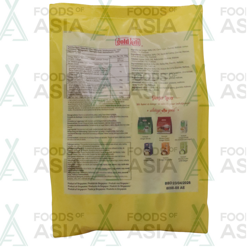 GOLD KILI Instant Ginger Lemon Drink 180g