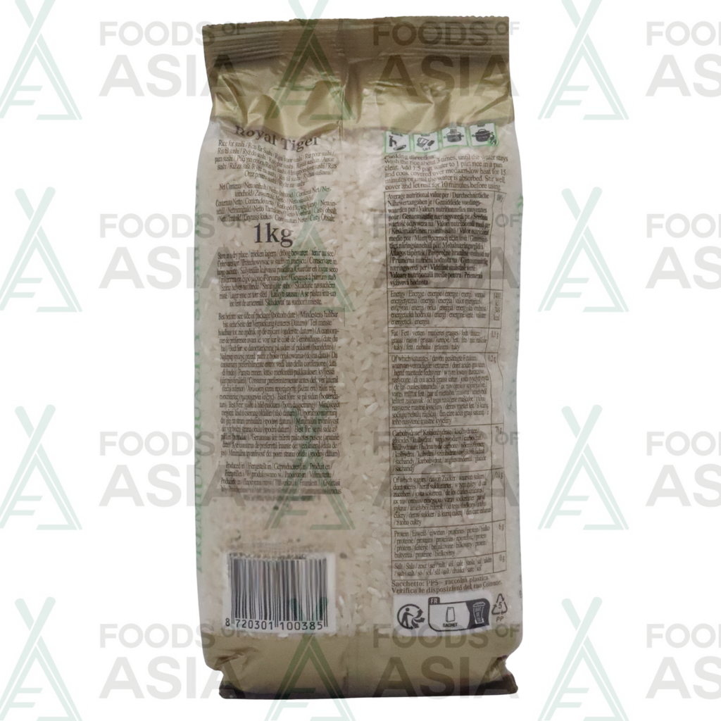 Royal Tiger Sushi Rice 1kg