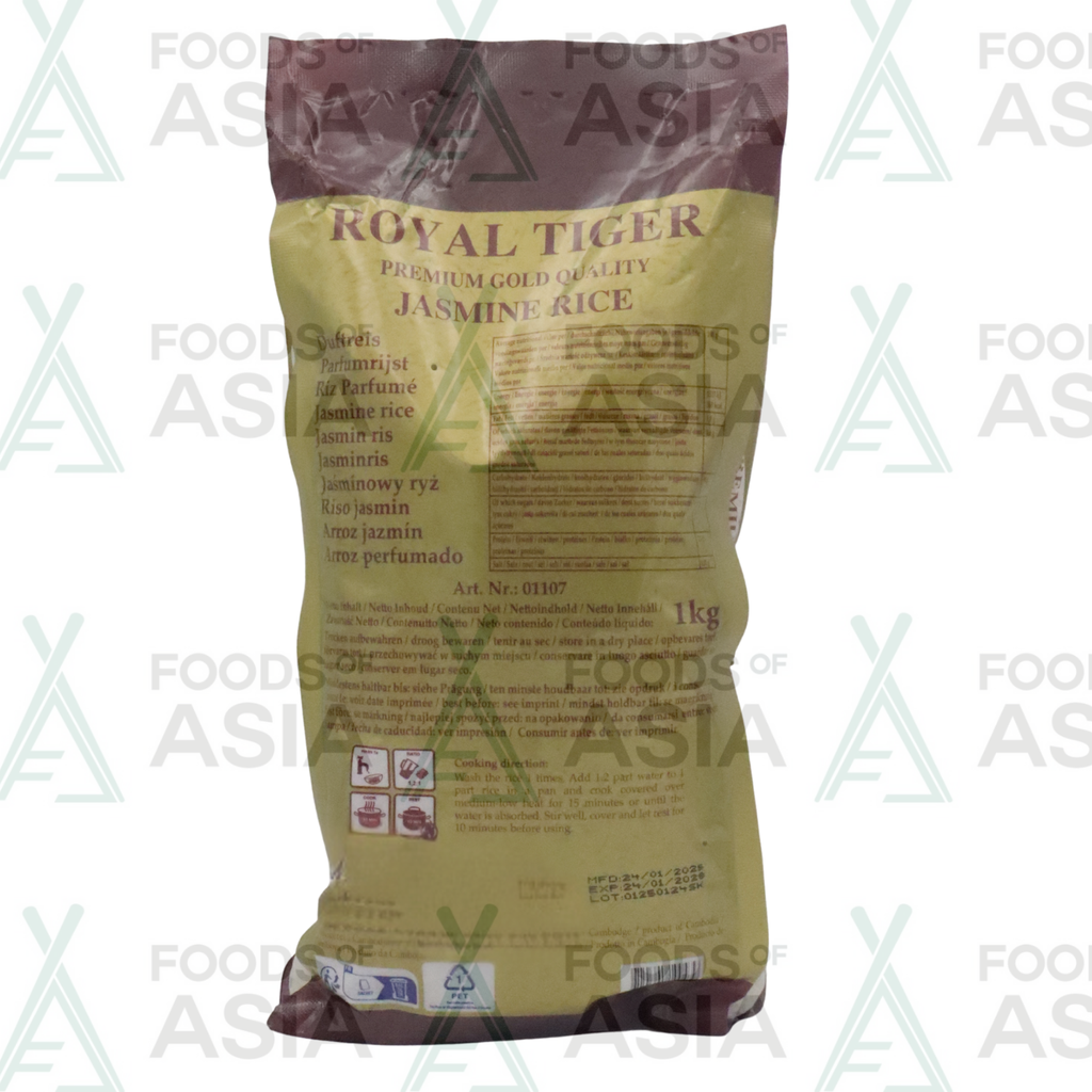 Royal Tiger Jasmine Rice Gold (Fragrant Rice) 1kg