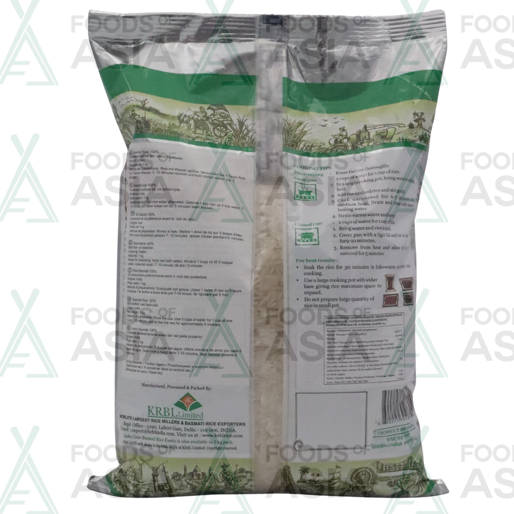 India Gate Basmati Rice Exotic 1kg