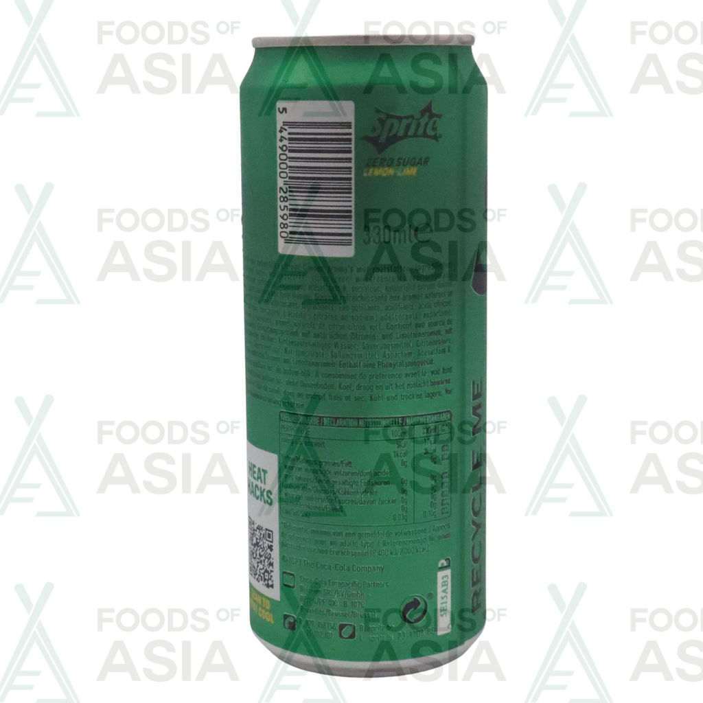 Sprite Zero Sugar Lemon-Lime 330ml
