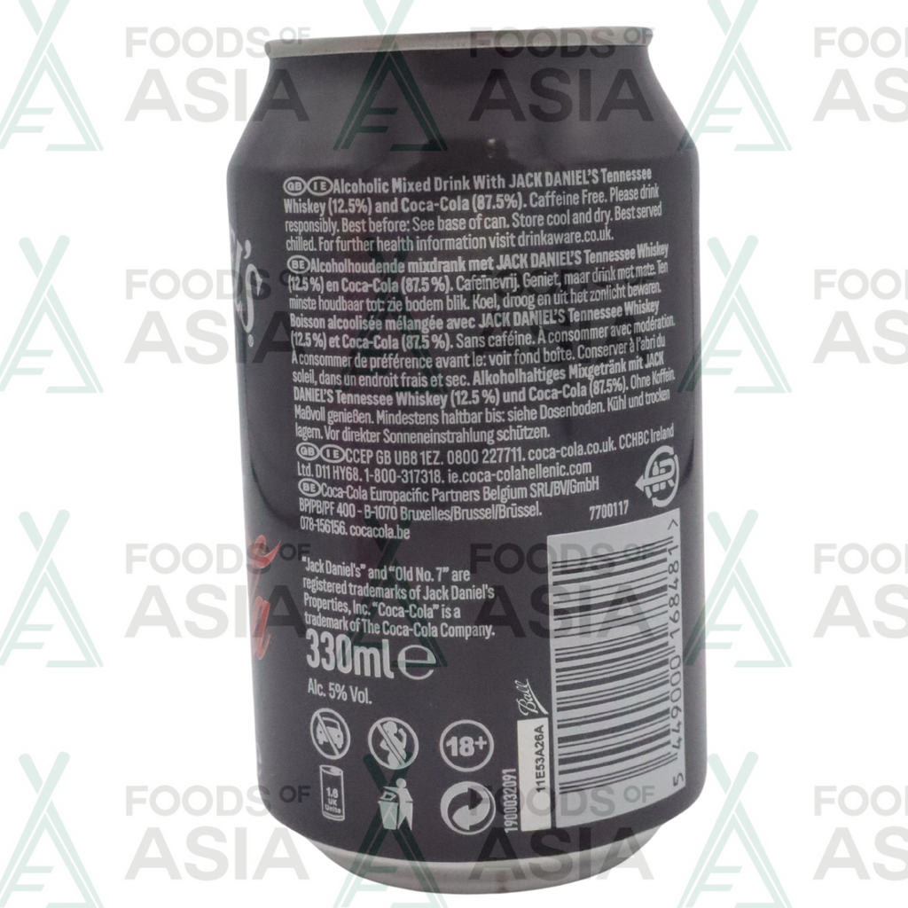 Coca Cola Jack Daniel's 5%VOL 330ml