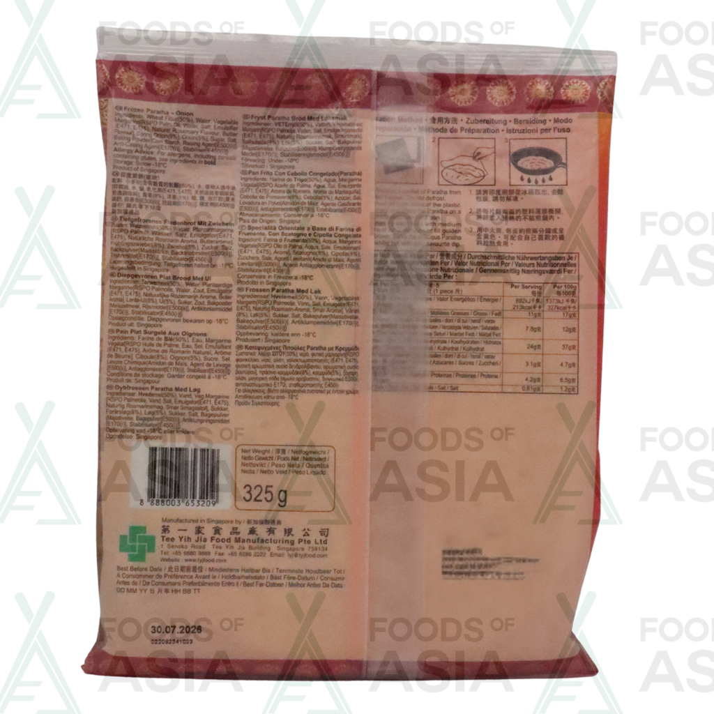 Spring Home Roti Paratha Onion 325g