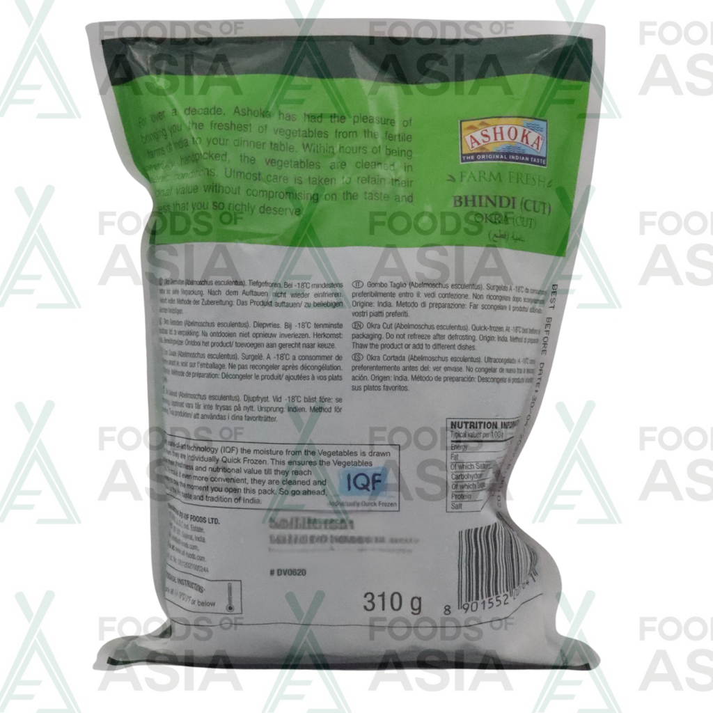 Ashoka Bhindi Cut (Okra) 310g