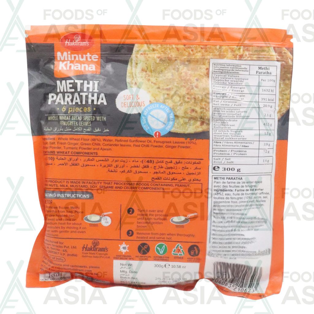 Haldiram's Methi Paratha 300g