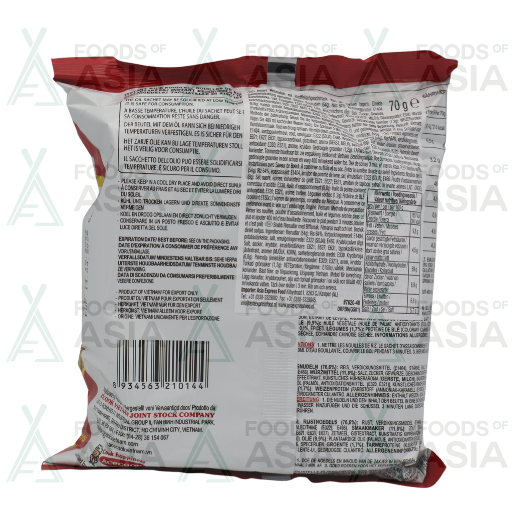 COCK Happiness Oh Ricey Beef 71g