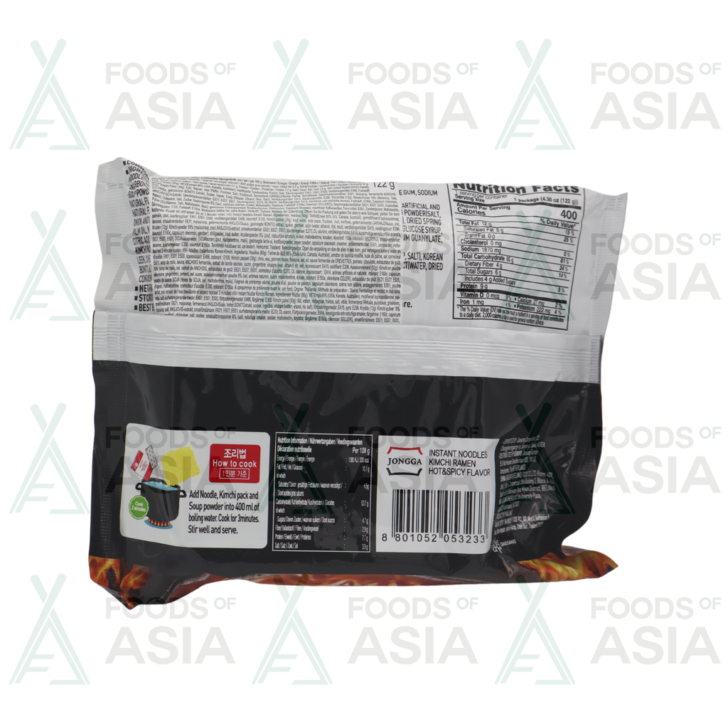 JONGGA Kimchi Ramen 122g