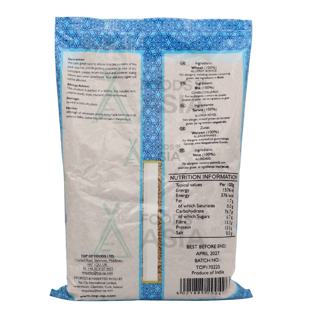 Topop Whole Wheat 1,5kg