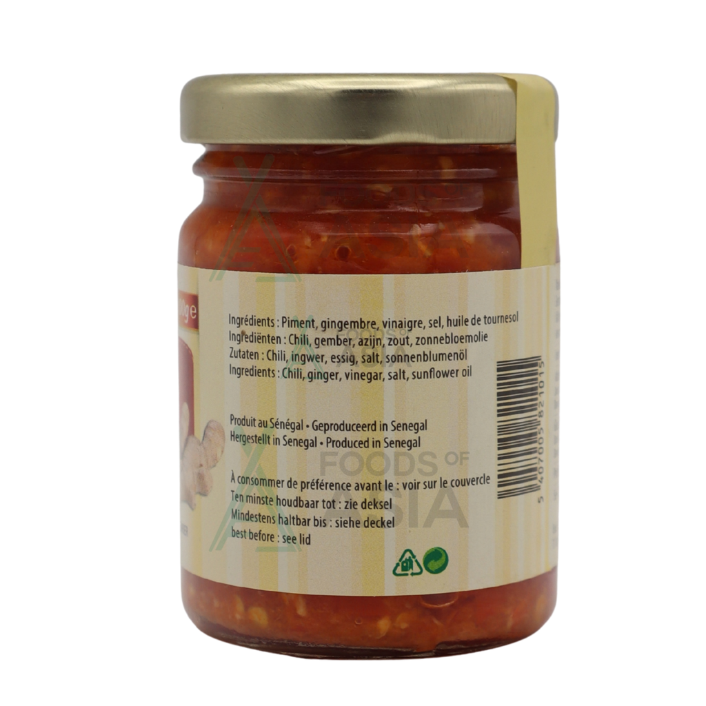 Africa Village Puree De Piment Gingember 100G