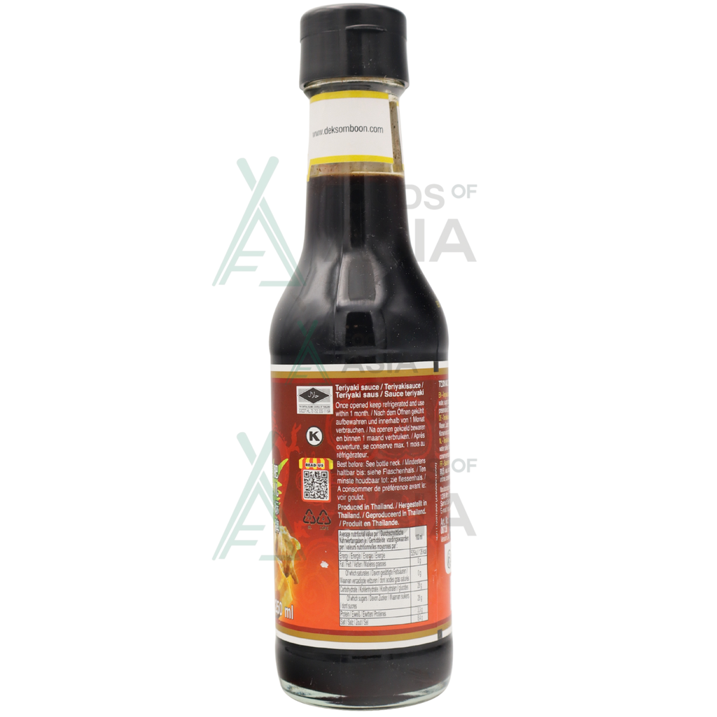 Dek Som Boom Teriyaki Sauce (Healthy Boy)250g