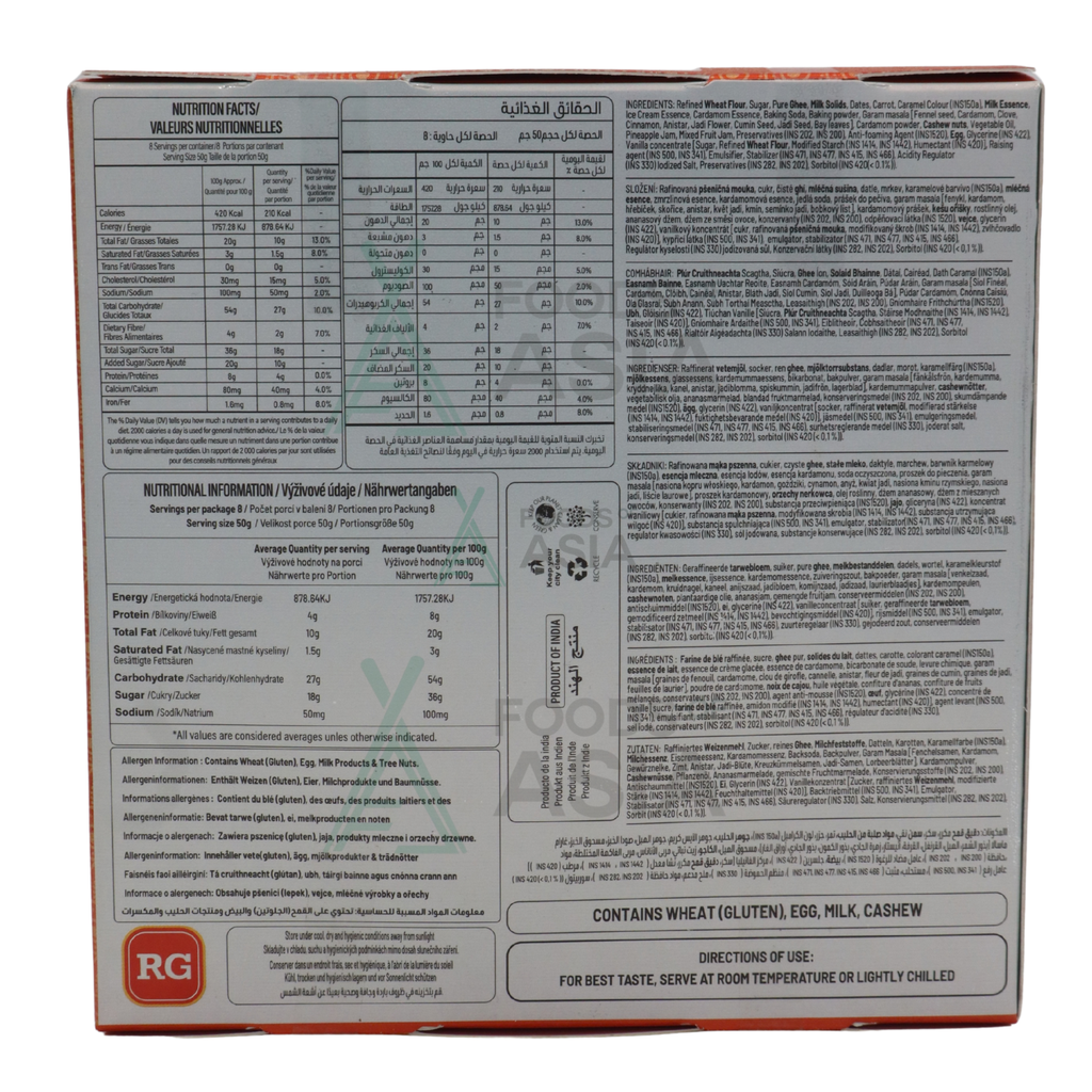 RG Carrot & Dates Cake 400g