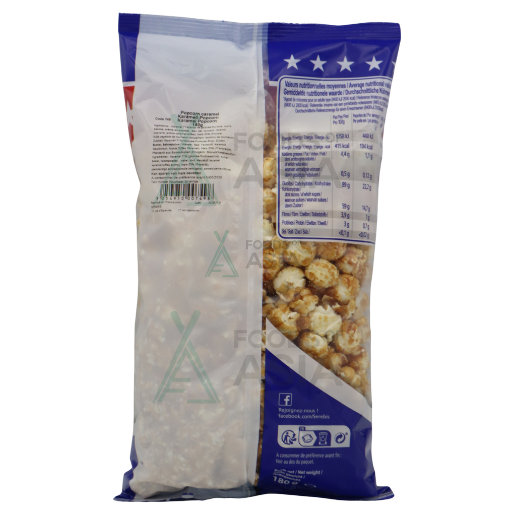 Serebis Pop Corn Caramel 180g