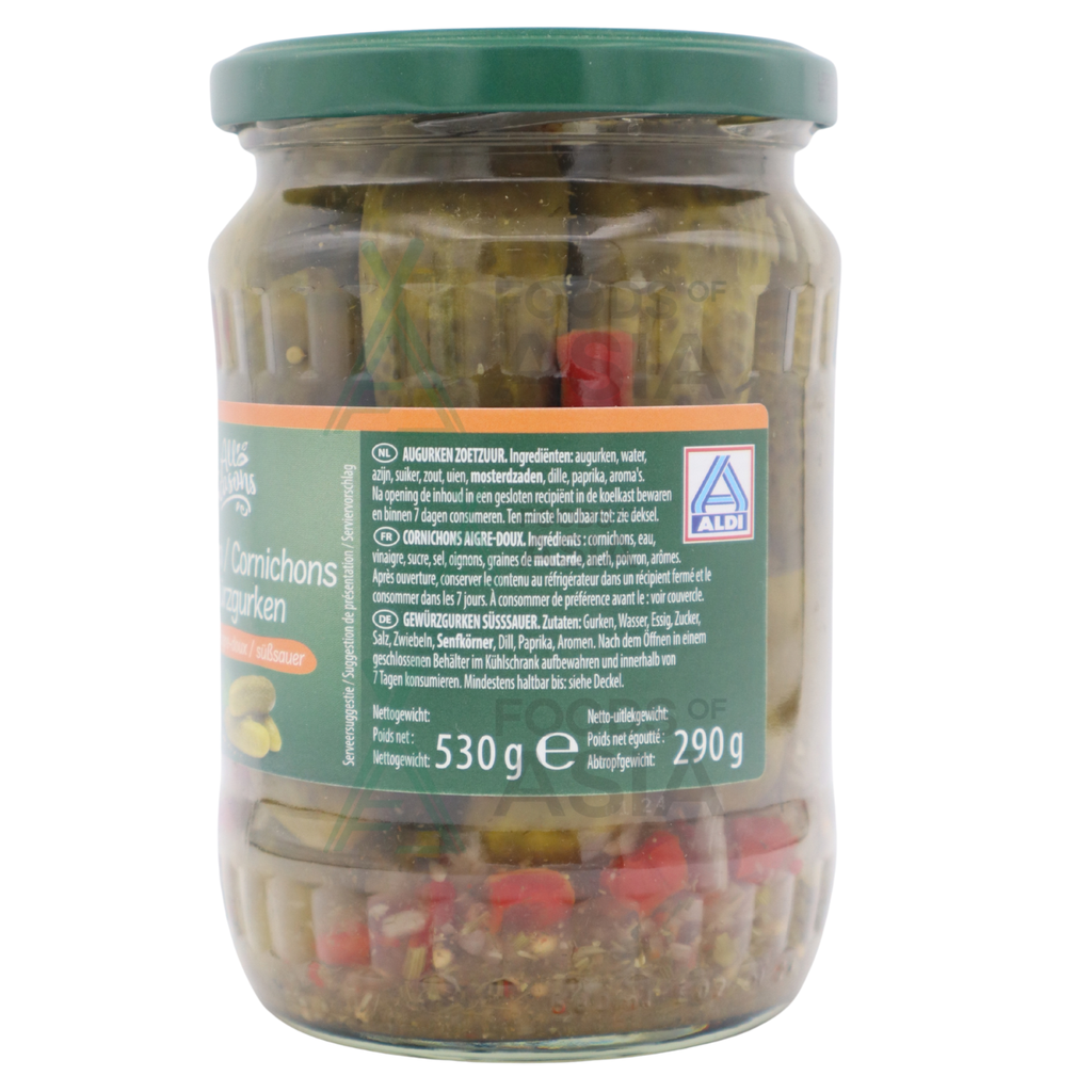 All Seasons Zoetzure augurken 530g