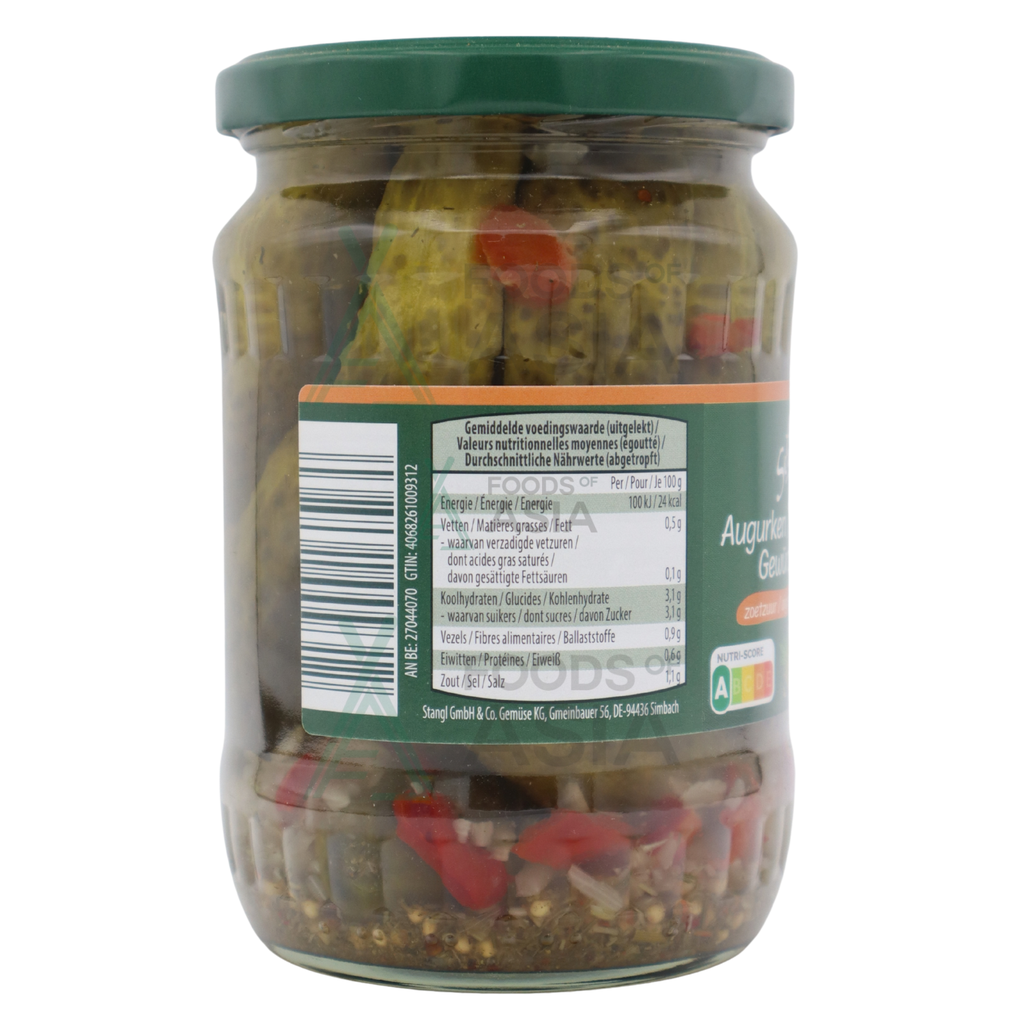 All Seasons Zoetzure augurken 530g